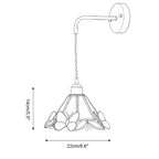 Butterfly Kaleido Glass Wall Lamp — product view 5