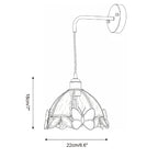 Butterfly Kaleido Glass Wall Lamp — product view 6