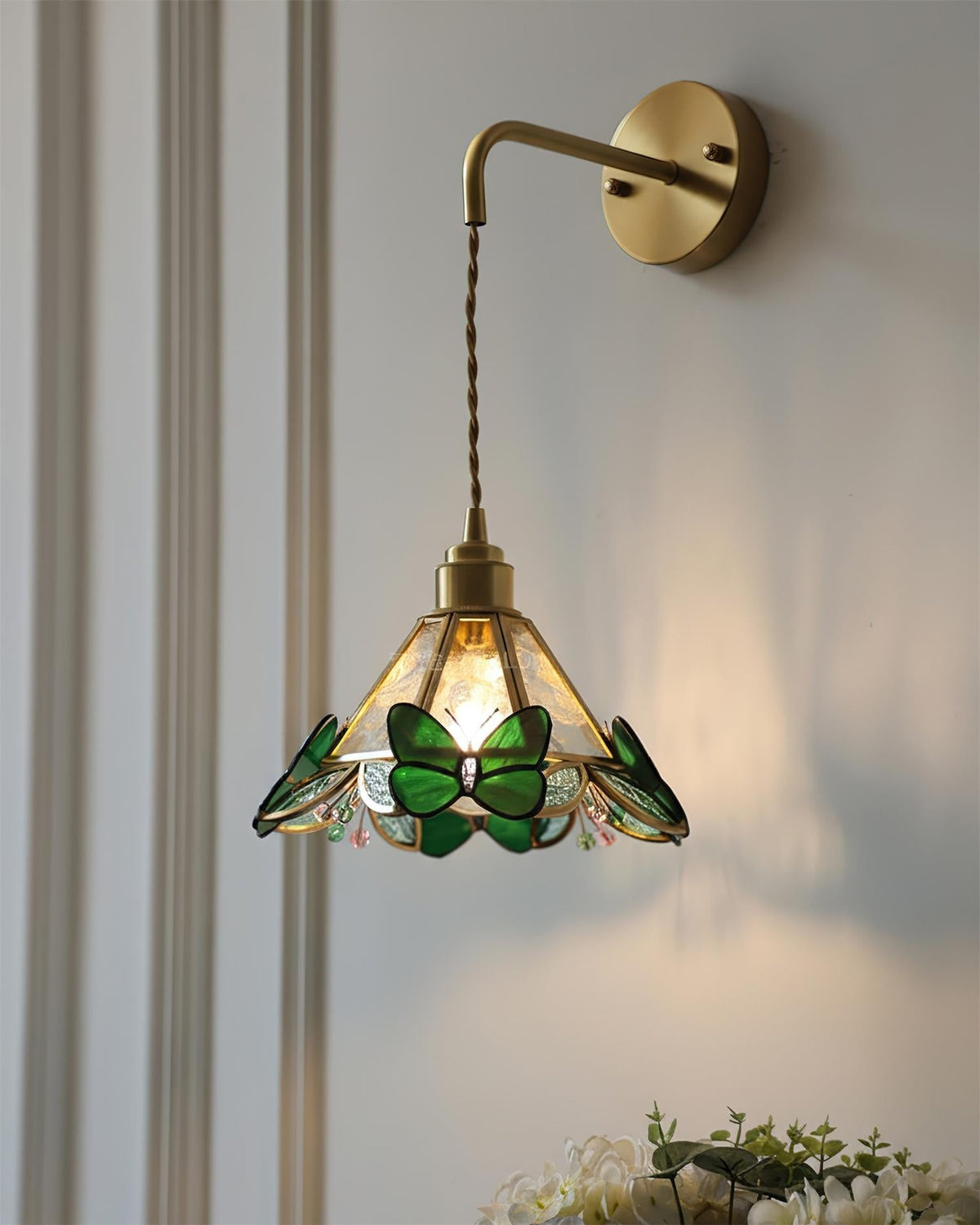 Butterfly Kaleido Glass Wall Lamp — product view 24