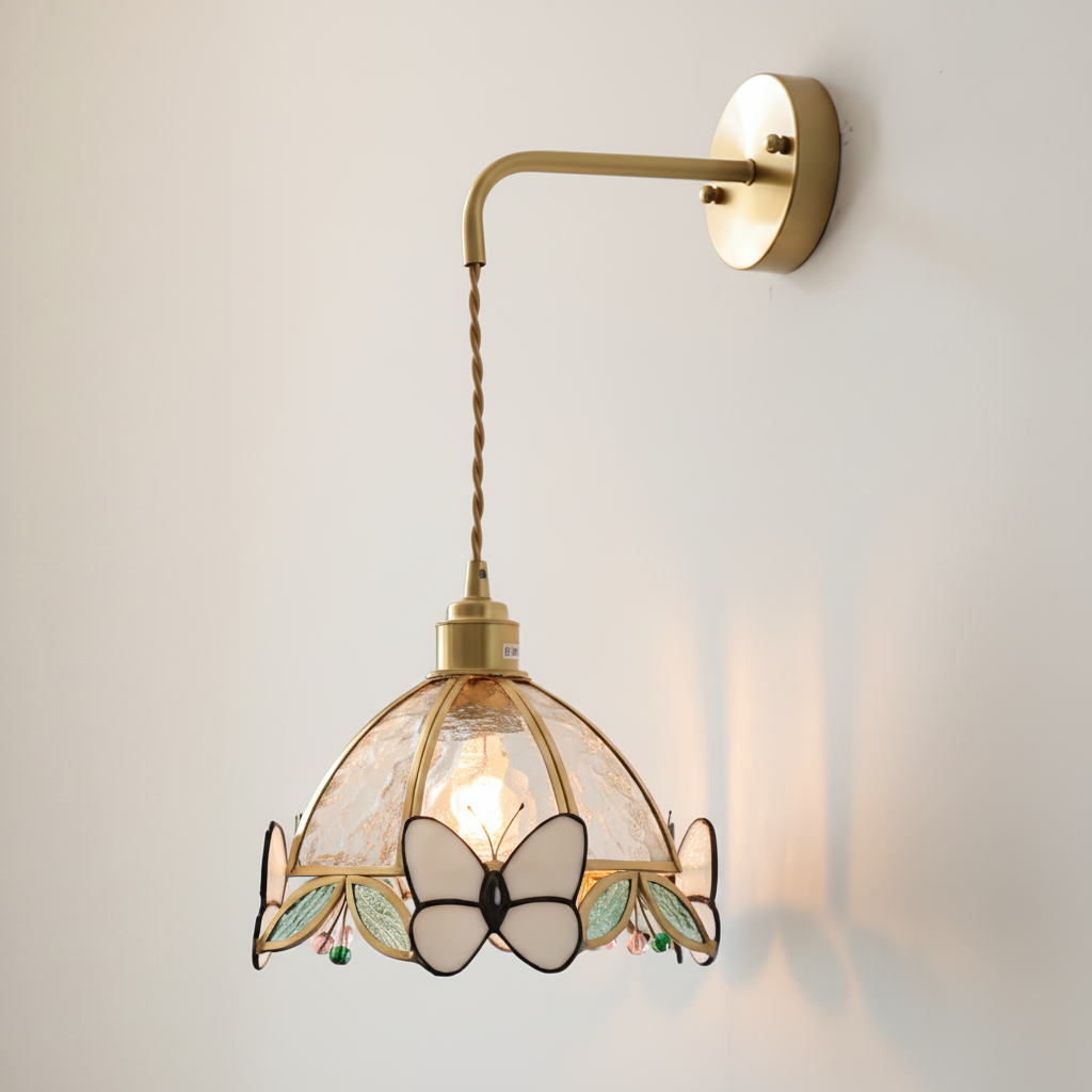 Butterfly Kaleido Glass Wall Lamp — product view 36