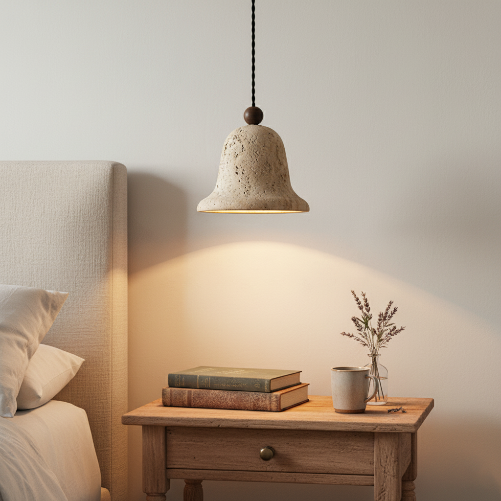 Papilio Travertine Pendant Lamp — product view 13