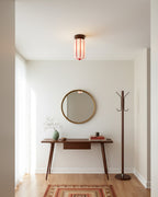 Ruby Streak Glass Ceiling Lamp — product view 7