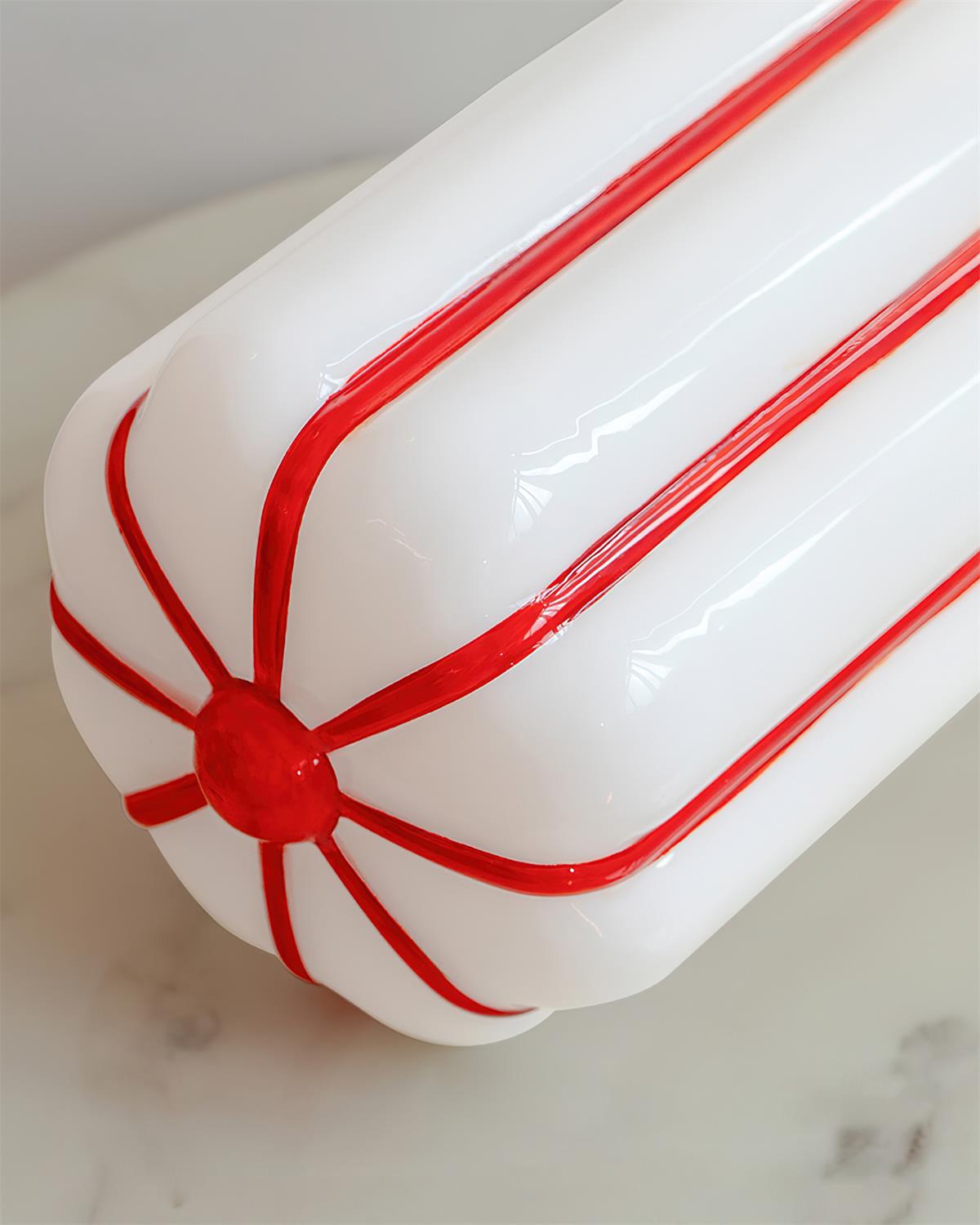Ruby Streak Glass Ceiling Lamp — product view 15