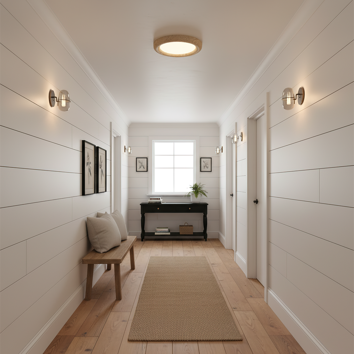 Earthbound Acrylic Ceiling Lamp — product view 2