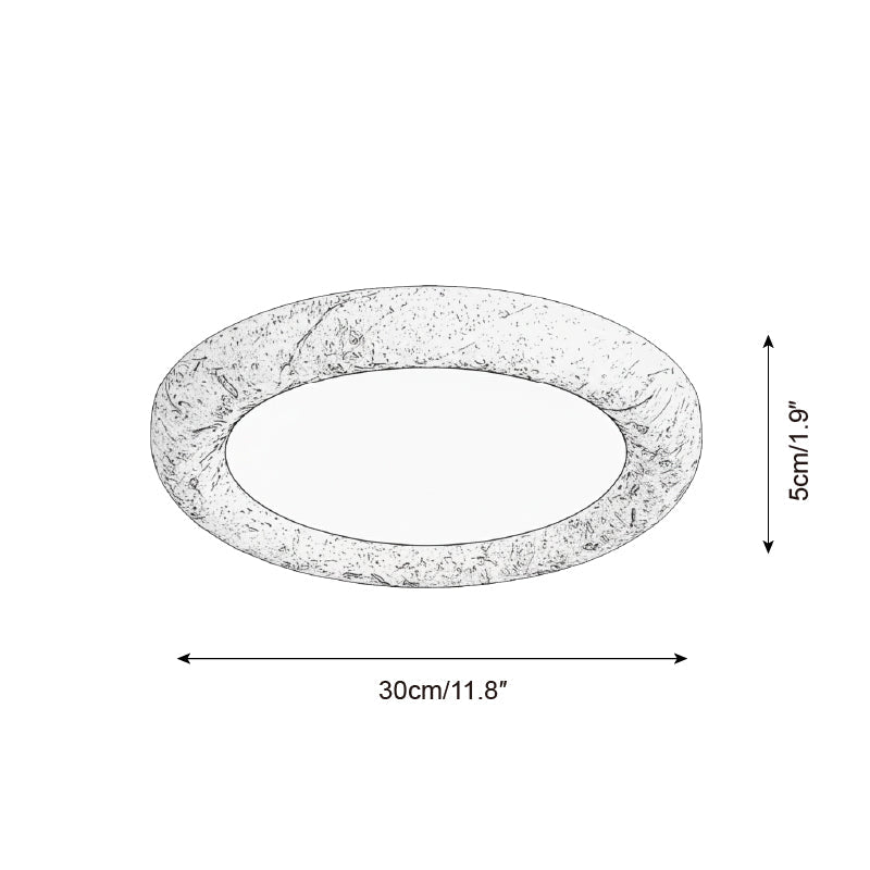 Earthbound Acrylic Ceiling Lamp — product view 5