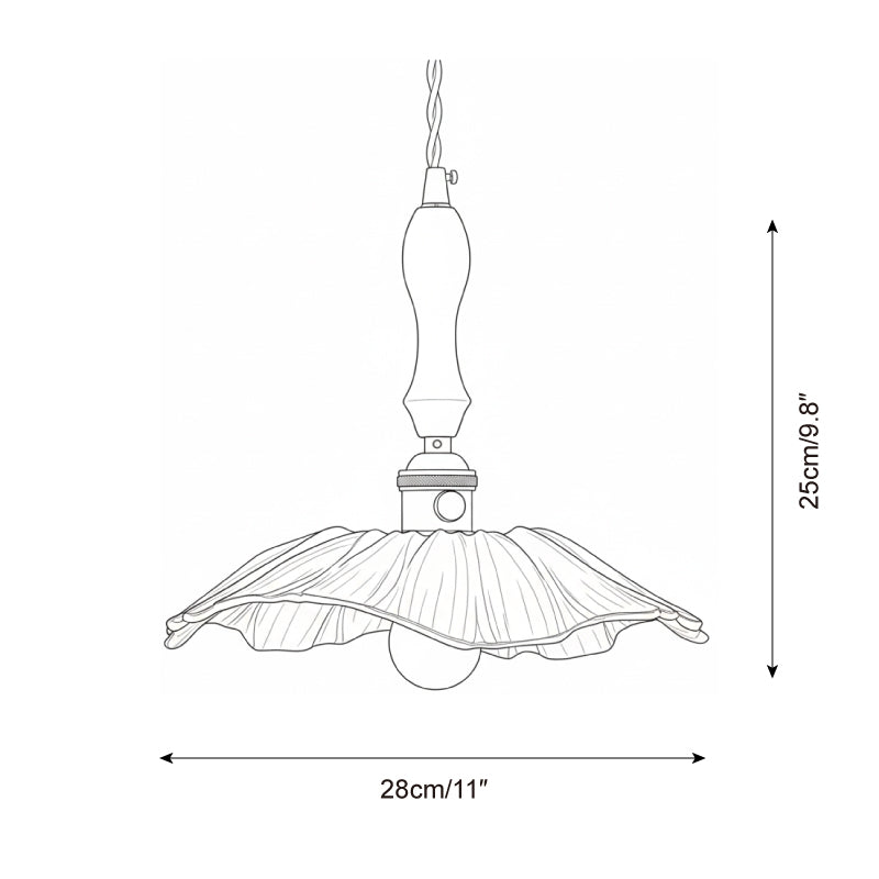 Lucira Glass Pendant Lamp — product view 5