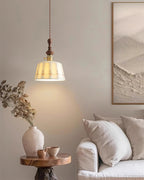 Belle Fleur Wood Pendant Lamp — product view 2