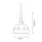 Belle Fleur Wood Pendant Lamp — product view 5