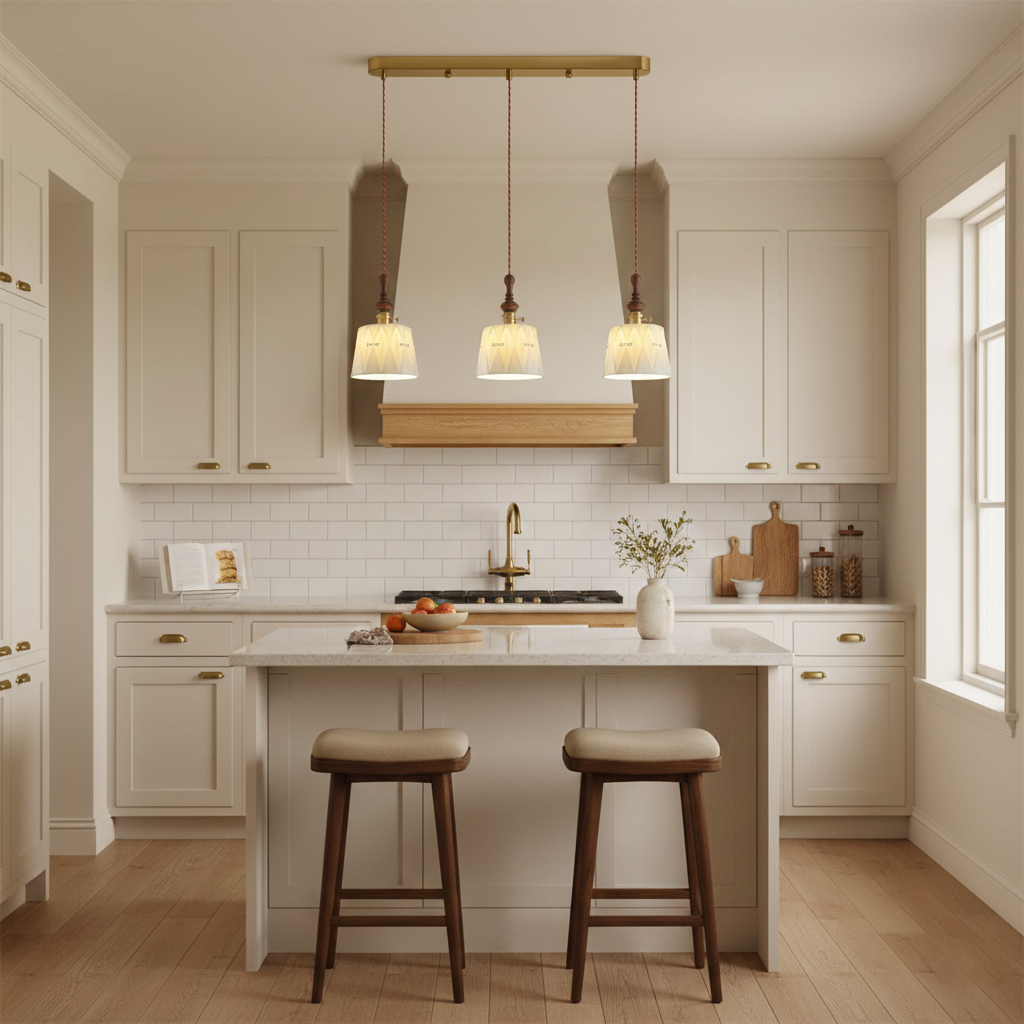 Belle Fleur Wood Pendant Lamp — product view 14
