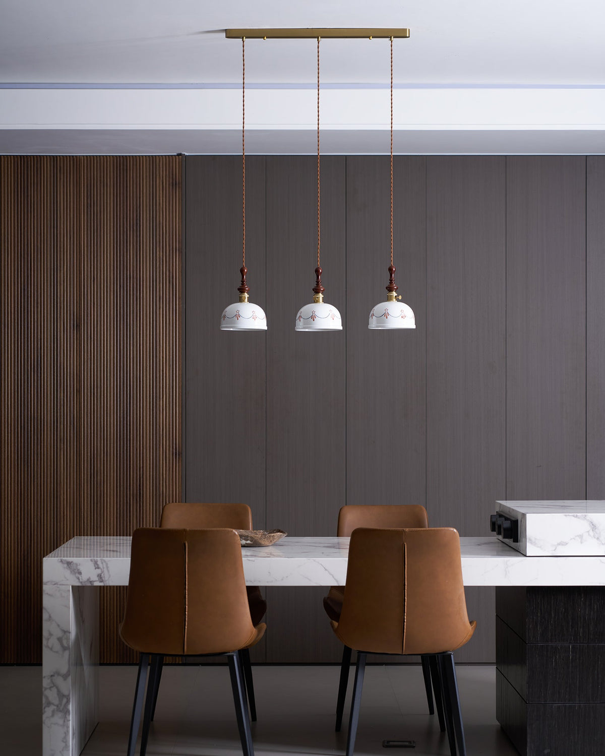 Belle Fleur Wood Pendant Lamp — product view 24