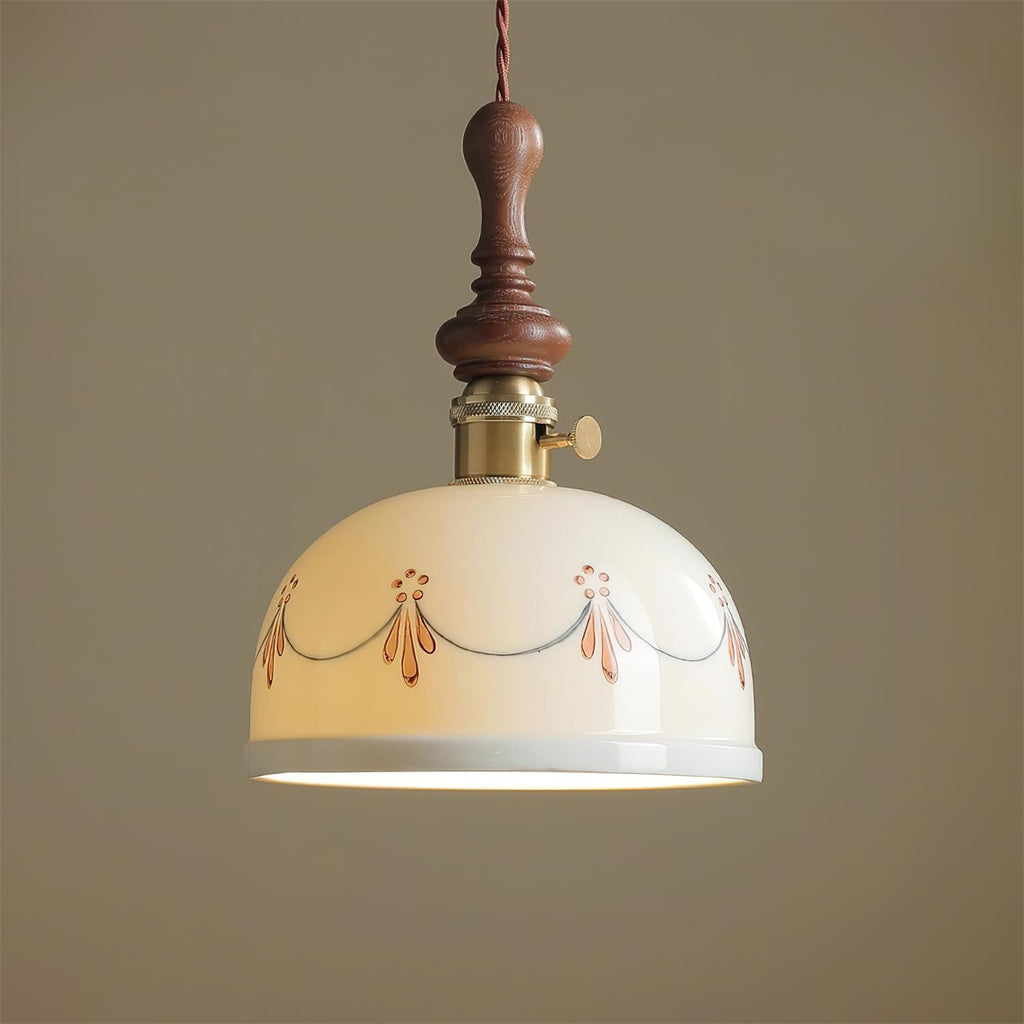 Belle Fleur Wood Pendant Lamp — product view 25
