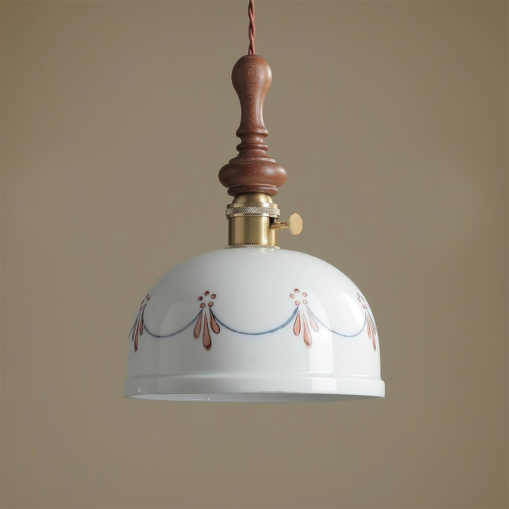 Belle Fleur Wood Pendant Lamp — product view 26
