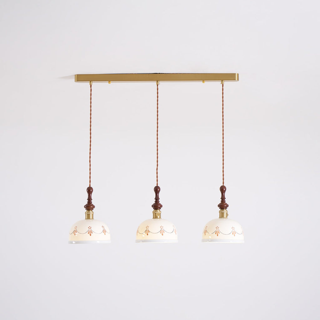 Belle Fleur Wood Pendant Lamp — product view 36