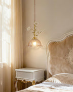 Rosy Reverie Glass Pendant Lamp — product view 3