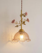 Rosy Reverie Glass Pendant Lamp — product view 4