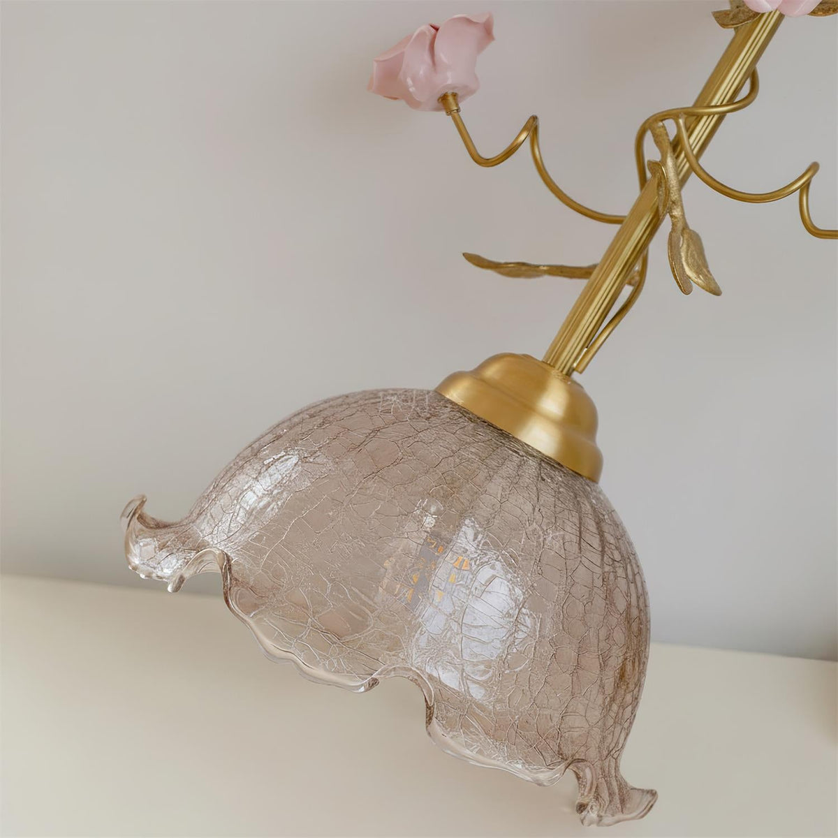 Rosy Reverie Glass Pendant Lamp — product view 9