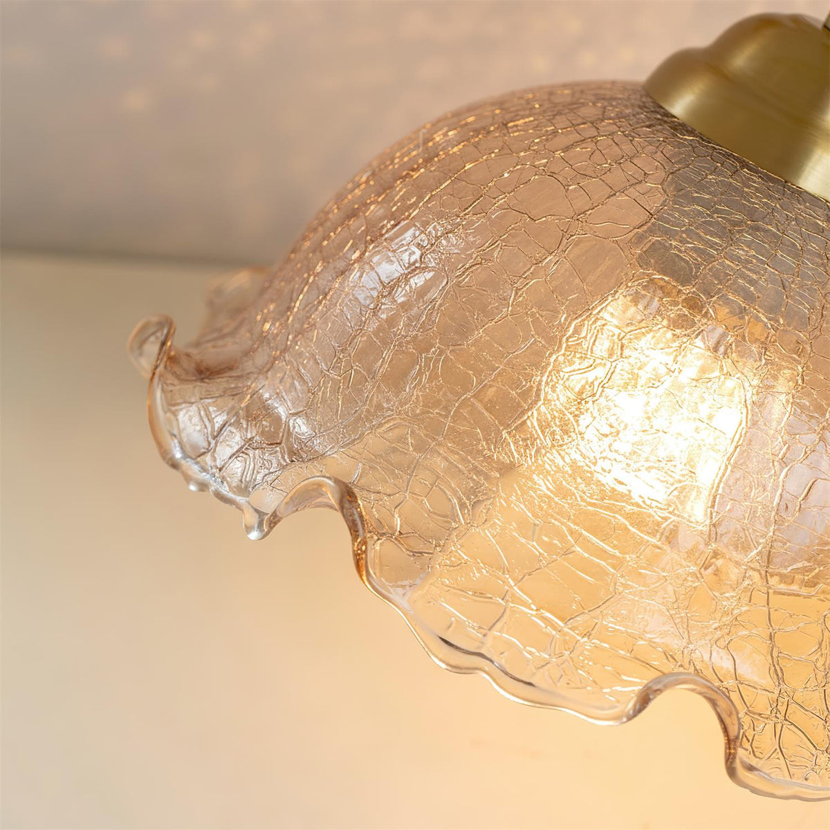 Rosy Reverie Glass Pendant Lamp — product view 12
