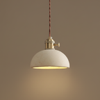 Sable Loop Travertine Pendant Lamp — product view 25