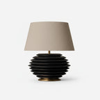Serenity Strata Wood Table Lamp — product view 1
