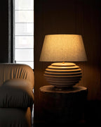 Serenity Strata Wood Table Lamp — product view 8