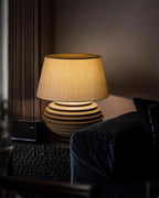 Serenity Strata Wood Table Lamp — product view 9
