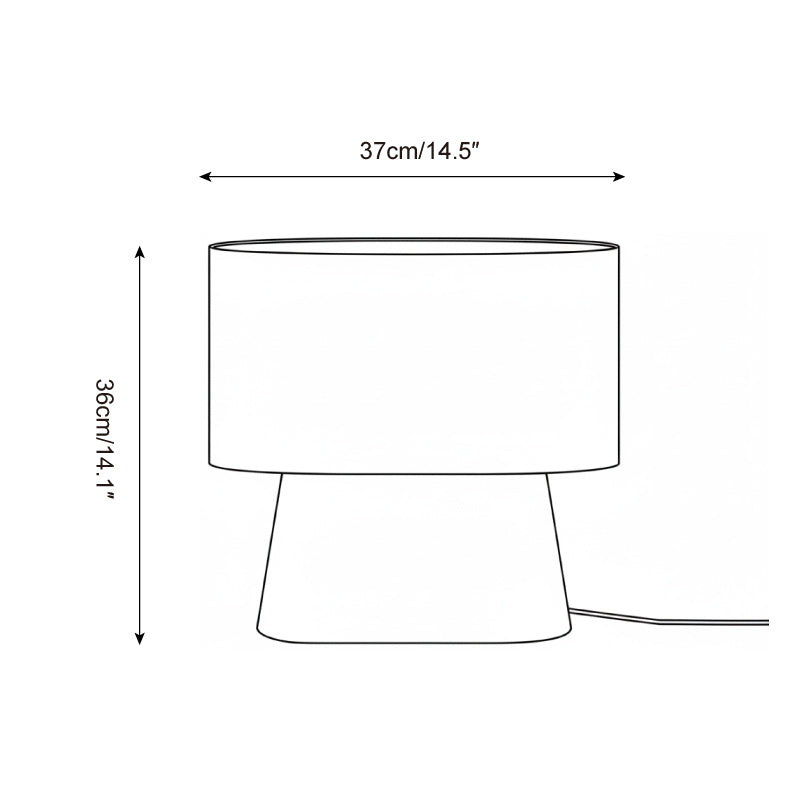 Vero Wood Table Lamp — product view 5