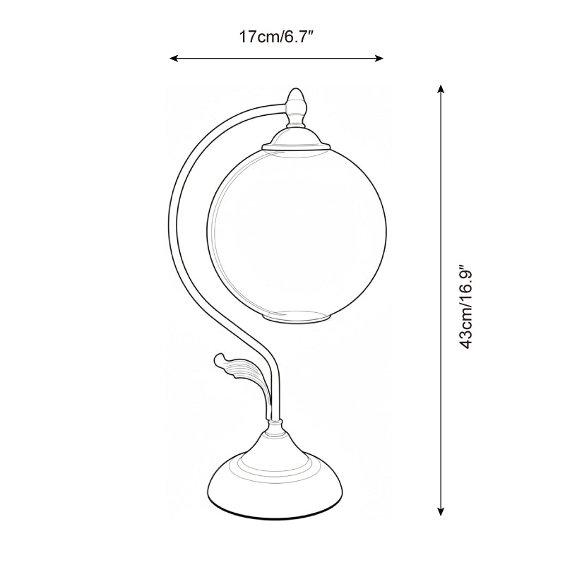 Lunafleur Glass Table Lamp — product view 5