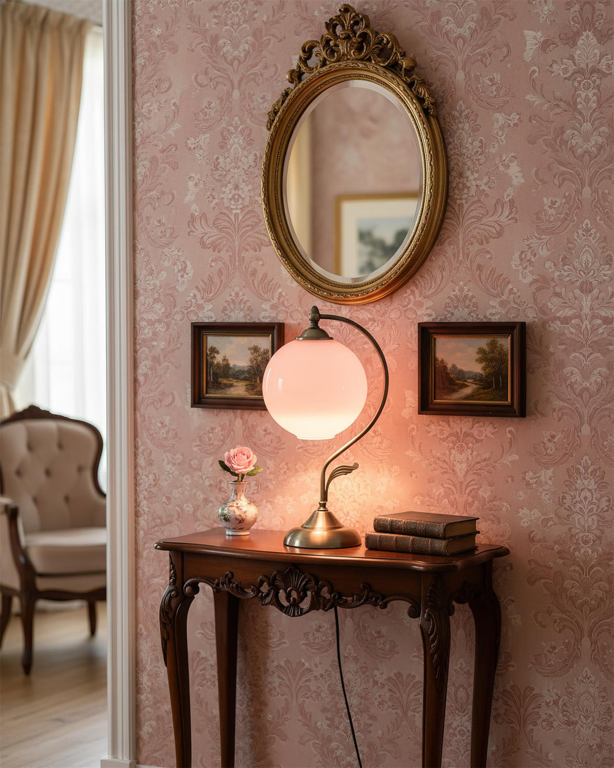 Lunafleur Glass Table Lamp — product view 7