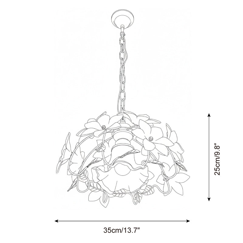 Blossira Glass Pendant Lamp — product view 5