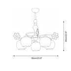 Nuvafleur Glass Chandelier — product view 5
