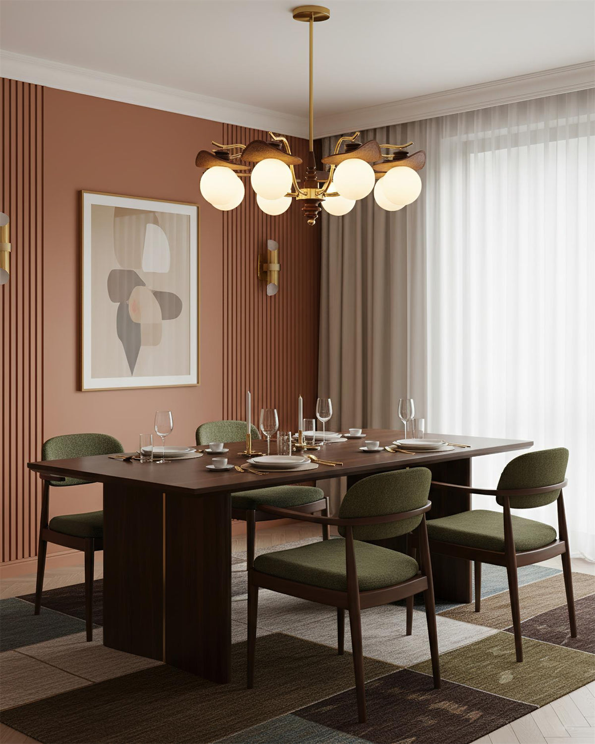 Walden Glass Chandelier — product view 3