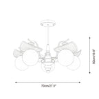 Walden Glass Chandelier — product view 5