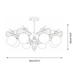 Walden Glass Chandelier — product view 6