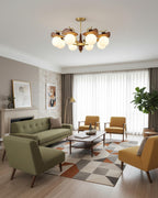 Walden Glass Chandelier — product view 8