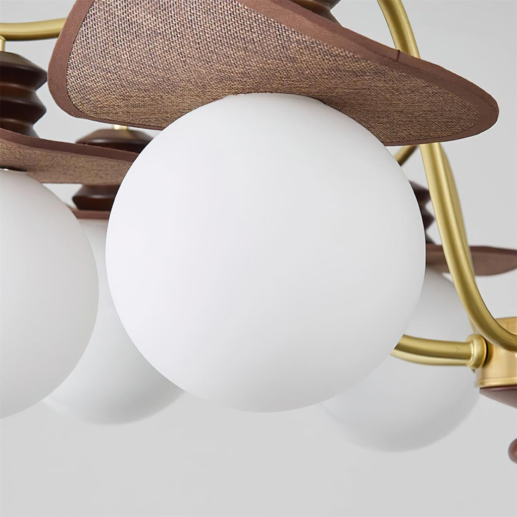 Walden Glass Chandelier — product view 12