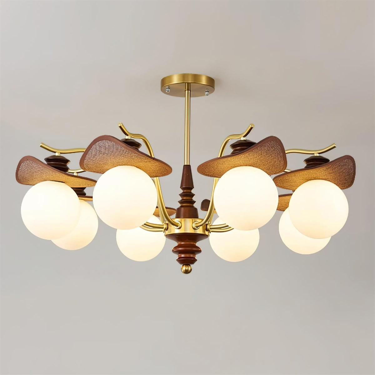 Walden Glass Chandelier — product view 14