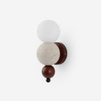 Balvano Travertine Wall Lamp — product view 1