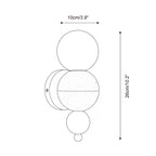 Balvano Travertine Wall Lamp — product view 5