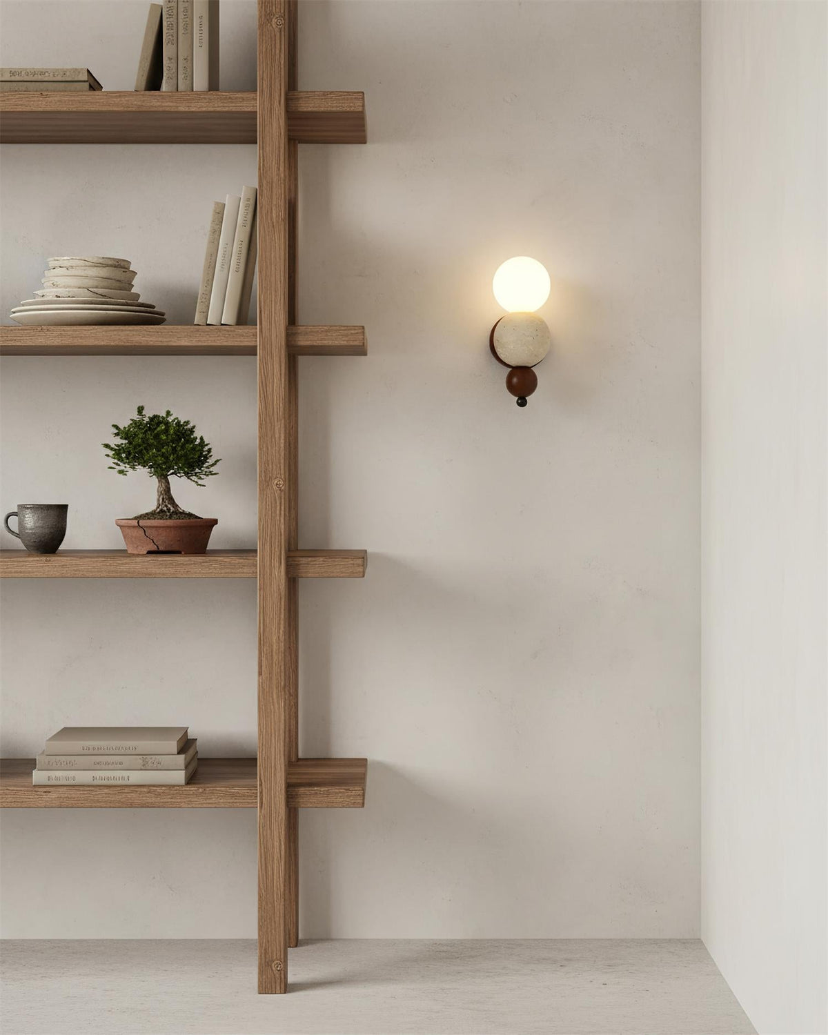 Balvano Travertine Wall Lamp — product view 7