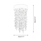 Petalisa Metal Chandelier — product view 5