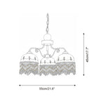 Marcelline Glass Chandelier — product view 5