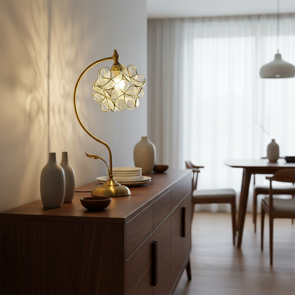 Petalora Glass Table Lamp — product view 13
