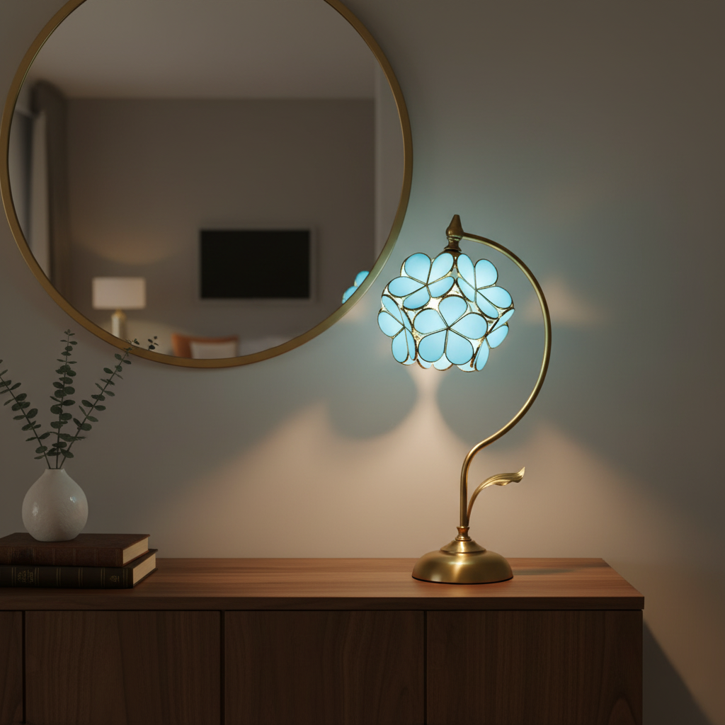 Petalora Glass Table Lamp — product view 14