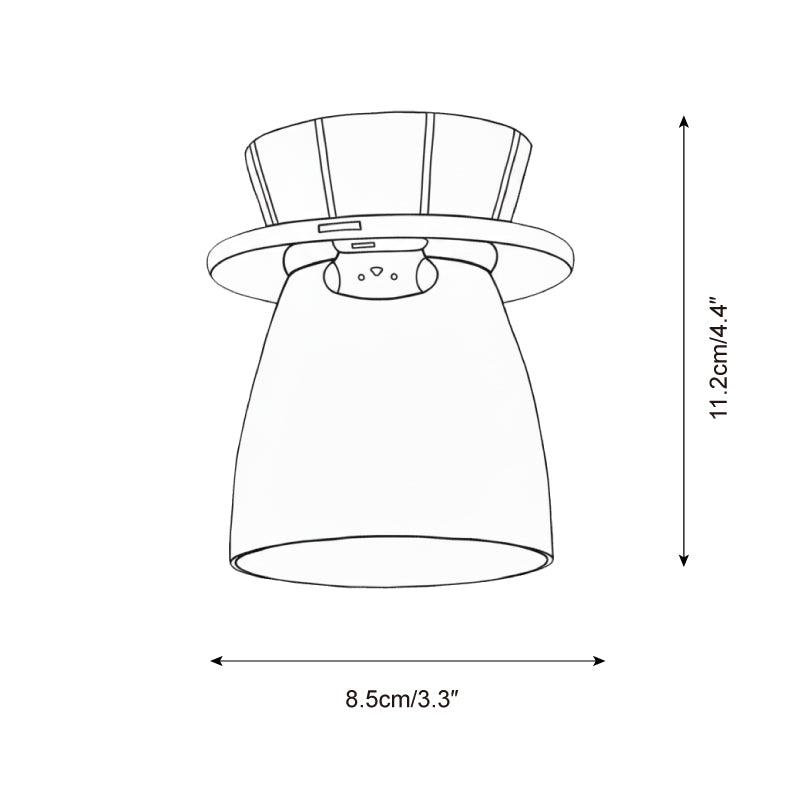 Bambino Metal Ceiling Lamp — product view 5