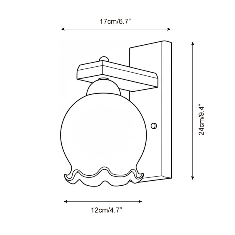 Sorra Glass Wall Lamp — product view 5