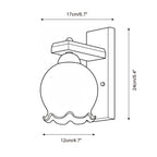 Sorra Glass Wall Lamp — product view 5