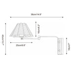 Tessina Metal Wall Lamp — product view 5