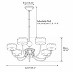 Grevola Chandelier — product view 5