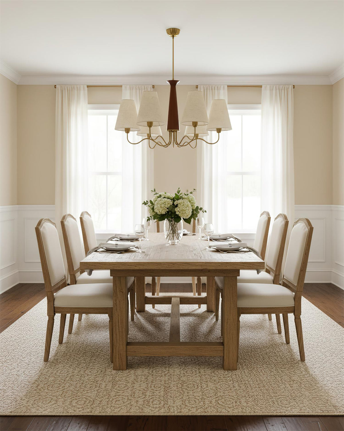 Melvyn Wood Chandelier — product view 3