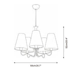 Melvyn Wood Chandelier — product view 6
